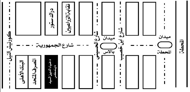 Map of the street